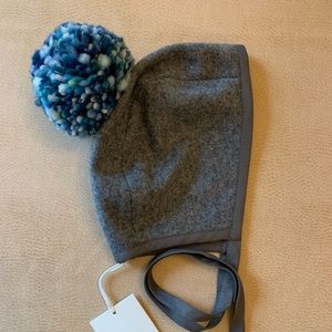 NWT Briar Baby Euphoria Pom Bonnet 6-12 months